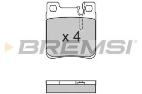 BREMSI BP2653 - PASTILLAS DE FRENO MERCEDES-BENZ, CHRYSLER