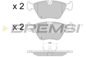 BREMSI BP2665 - PASTILLAS DE FRENO JAGUAR, DAIMLER