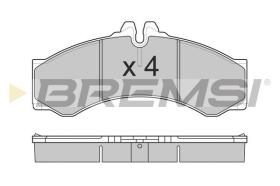 BREMSI BP2681 - PASTILLAS DE FRENO MERCEDES-BENZ, VW