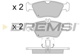 BREMSI BP2694 - PASTILLAS DE FRENO MERCEDES-BENZ