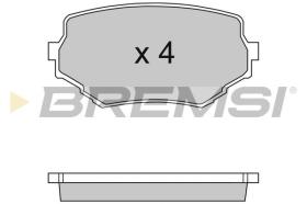 BREMSI BP2713 - PASTILLAS DE FRENO SUZUKI