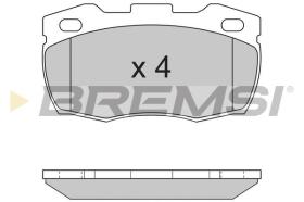 BREMSI BP2717 - PASTILLAS DE FRENO LAND ROVER