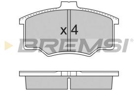 BREMSI BP2719 - JGO.PAST.FRENO INFINITY J 30 INFINITY Q45 NISSA