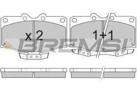 BREMSI BP2725 - PASTILLAS DE FRENO TOYOTA