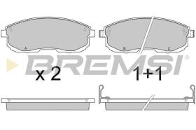 BREMSI BP2734 - SUST.BP2569