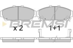 BREMSI BP2736 - PASTILLAS DE FRENO HONDA