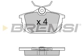 BREMSI BP2742 - PASTILLAS DE FRENO VOLVO, SMART, PROTON