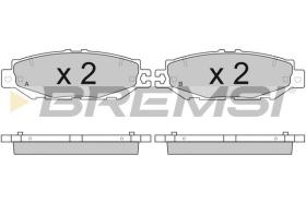 BREMSI BP2753 - PASTILLAS DE FRENO LEXUS