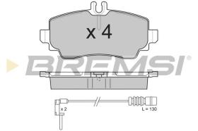 BREMSI BP2763 - PASTILLAS DE FRENO MERCEDES-BENZ