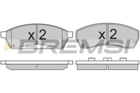 BREMSI BP2764 - PASTILLAS DE FRENO SUBARU