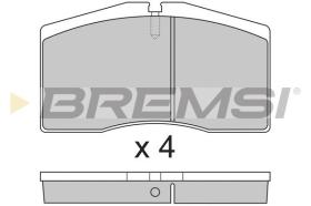 BREMSI BP2766 - PASTILLAS DE FRENO AUDI, PORSCHE