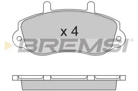 BREMSI BP2767 - PASTILLAS DE FRENO RENAULT, OPEL