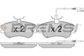 BREMSI BP2801 - PASTILLAS DE FRENO RENAULT