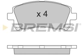 BREMSI BP2819 - PASTILLAS DE FRENO SUBARU