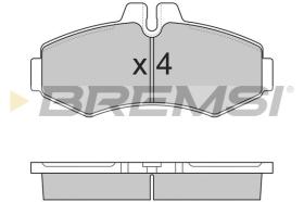 BREMSI BP2821 - PASTILLAS DE FRENO MERCEDES-BENZ