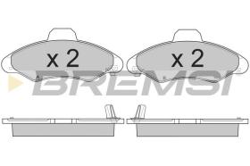 BREMSI BP2827 - PASTILLAS DE FRENO FORD