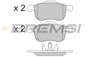 BREMSI BP2842 - PASTILLAS DE FRENO VOLVO