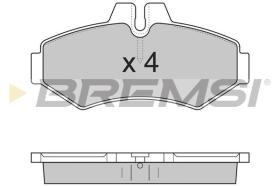 BREMSI BP2845 - PASTILLAS DE FRENO MERCEDES-BENZ, VW