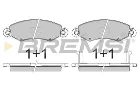 BREMSI BP2846 - PASTILLAS DE FRENO SUZUKI, SUBARU