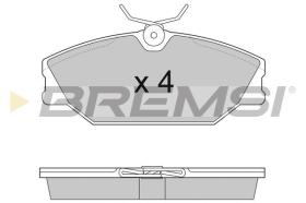 BREMSI BP2874 - PASTILLAS DE FRENO RENAULT