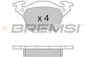 BREMSI BP2880 - PASTILLAS DE FRENO MERCEDES-BENZ