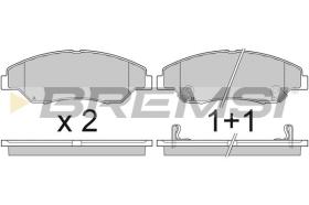 BREMSI BP2911 - PASTILLAS DE FRENO KIA