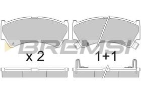 BREMSI BP2913 - PASTILLAS DE FRENO SUZUKI