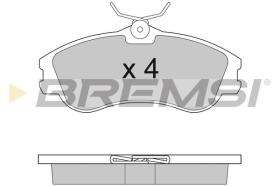 BREMSI BP2921 - PASTILLAS DE FRENO PEUGEOT, CITROEN