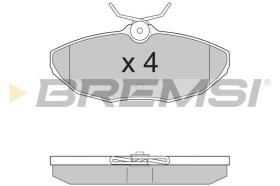 BREMSI BP2934 - PASTILLAS DE FRENO LINCOLN, JAGUAR, DAIMLER