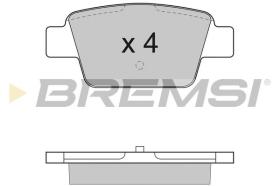 BREMSI BP2947 - PASTILLAS DE FRENO FIAT, ALFA ROMEO, LANCIA