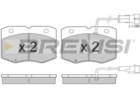 BREMSI BP2949 - PASTILLAS DE FRENO IVECO