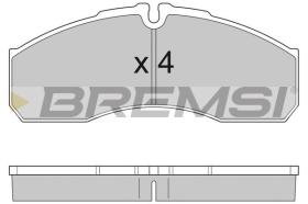 BREMSI BP2952 - PASTILLAS DE FRENO RENAULT, NISSAN, IVECO