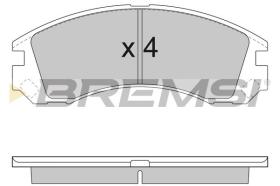 BREMSI BP2953 - PASTILLAS DE FRENO PEUGEOT, CITROEN, MITSUBISHI