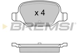 BREMSI BP2974 - PASTILLAS DE FRENO FIAT, CITROEN, LANCIA, ABARTH