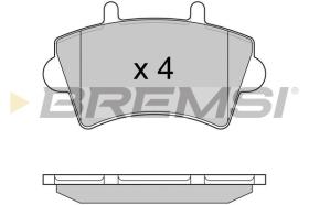 BREMSI BP2975 - PASTILLAS DE FRENO RENAULT, NISSAN, OPEL