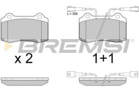 BREMSI BP2979 - PASTILLAS DE FRENO LANCIA, CHRYSLER