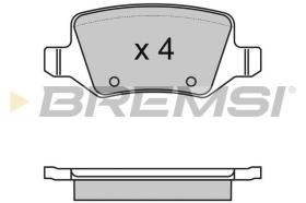 BREMSI BP2983 - PASTILLAS DE FRENO MERCEDES-BENZ