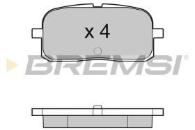 BREMSI BP2988 - PASTILLAS DE FRENO TOYOTA