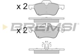 BREMSI BP2995 - PASTILLAS DE FRENO MINI