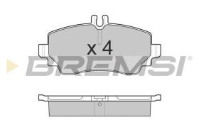 BREMSI BP3015 - PASTILLAS DE FRENO MERCEDES-BENZ