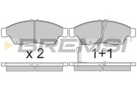 BREMSI BP3017 - PASTILLAS DE FRENO SUZUKI