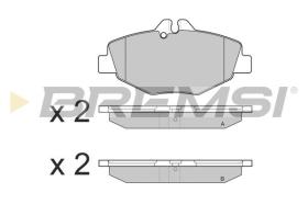 BREMSI BP3020 - PASTILLAS DE FRENO MERCEDES-BENZ