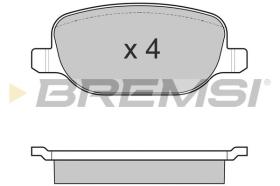 BREMSI BP3024 - PASTILLAS DE FRENO ALFA ROMEO, LANCIA