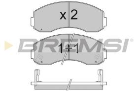 BREMSI BP3044 - PASTILLAS DE FRENO KIA, ASIA MOTORS