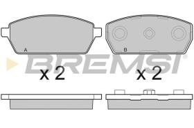 BREMSI BP3047 - PASTILLAS DE FRENO SUZUKI