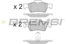 BREMSI BP3088 - PASTILLAS DE FRENO MERCEDES-BENZ