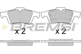 BREMSI BP3091 - PASTILLAS DE FRENO FORD, RENAULT, NISSAN, OPEL