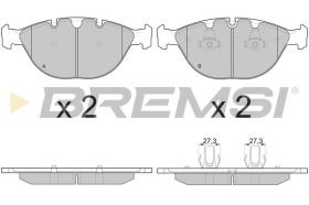 BREMSI BP3096 - PASTILLAS DE FRENO BMW