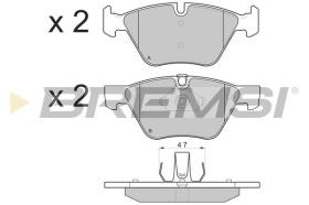 BREMSI BP3108 - PASTILLAS DE FRENO BMW