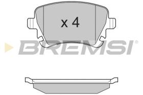 BREMSI BP3130 - PASTILLAS DE FRENO VW, AUDI, SKODA, SEAT
